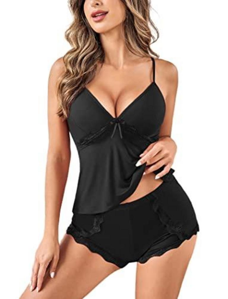 AVIDLOVE M LACE PAJAMA SET