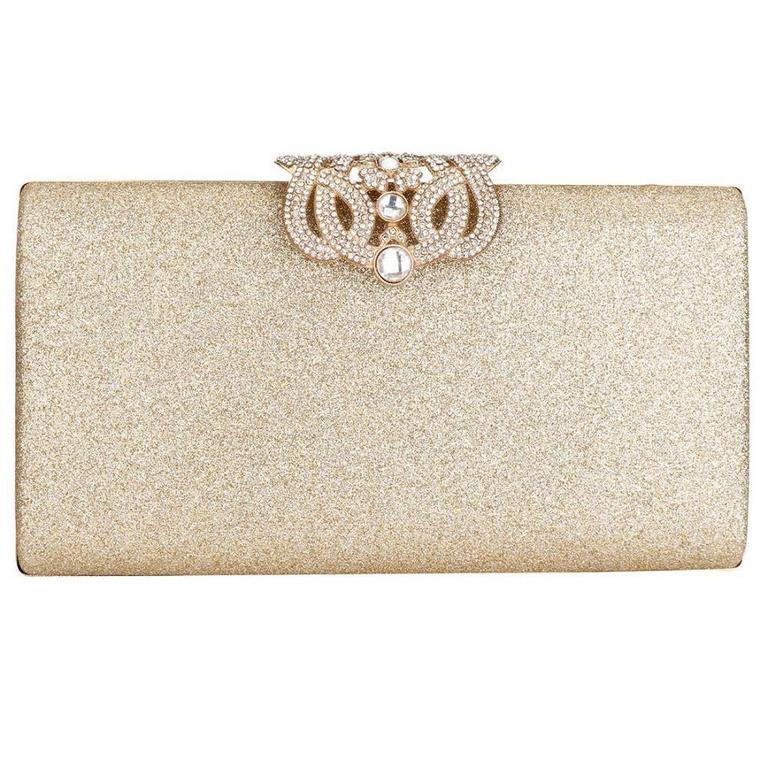 EROUGE LEATHER EVENING BAG