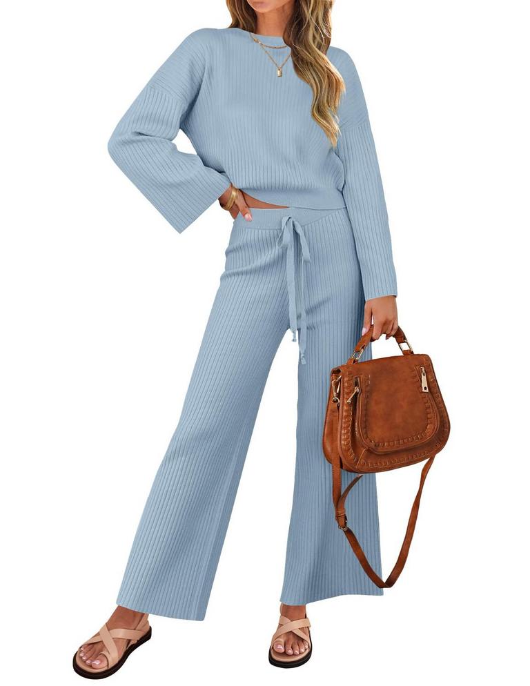 ZESICA 2PC OUTFIT XL BLUE