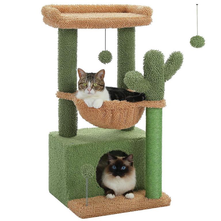 PEQUTLI 4-IN-1 CACTUS CAT TREE