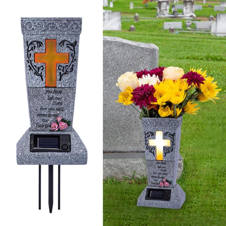 HUYIENO SOLAR GRAVE VASE