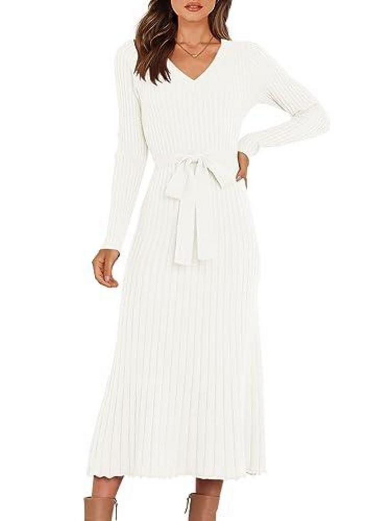 ANRABESS XL WHITE DRESS