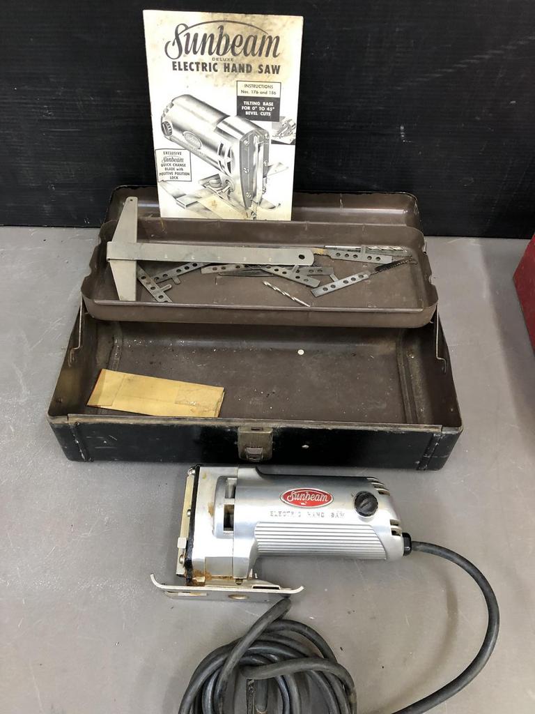 Auction Ohio Vintage Sunbeam Hand Saw