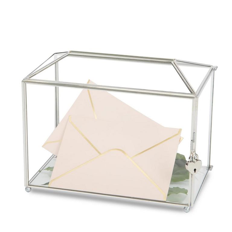 WHSLILR GLASS CARD BOX