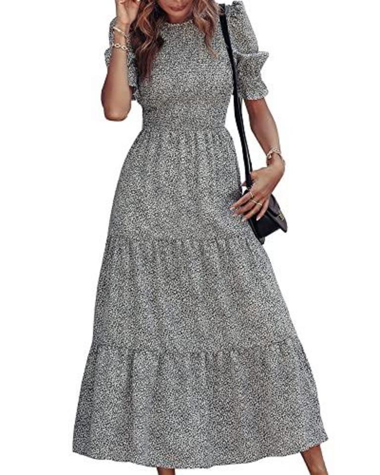 BTFBM S FLORAL MAXI DRESS