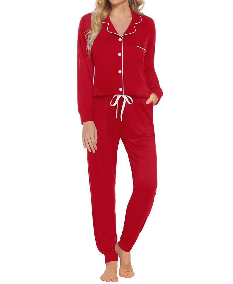 SWOMOG PJ SET W SZ XL RED