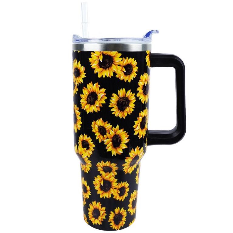 SUNFLOWER 40OZ TUMBLER