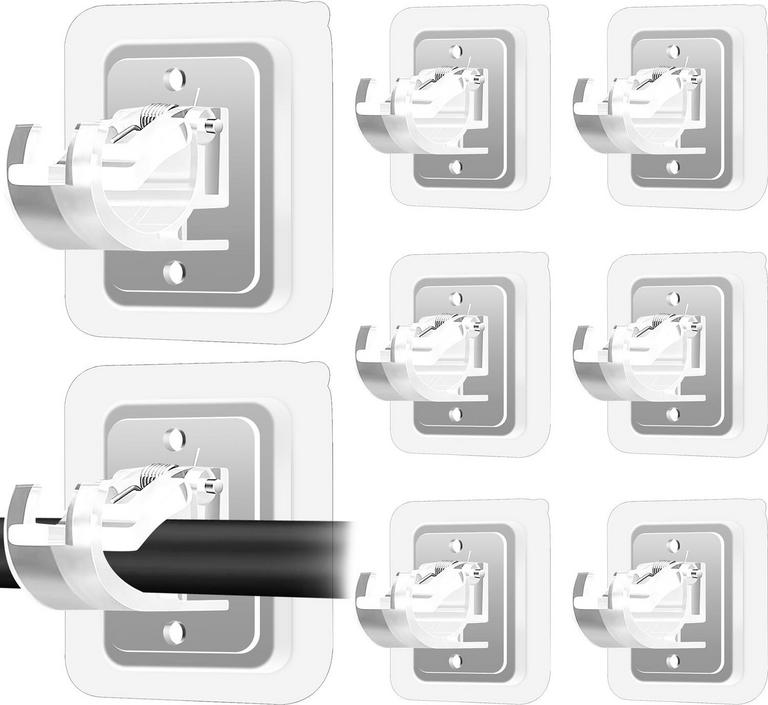 8PCS CURTAIN ROD BRACKETS