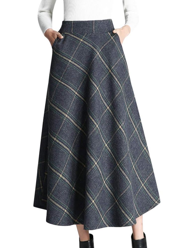 TANMING WOOL SKIRT L