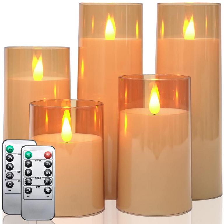 5 FO32WON FLAMELESS LED CANDLES