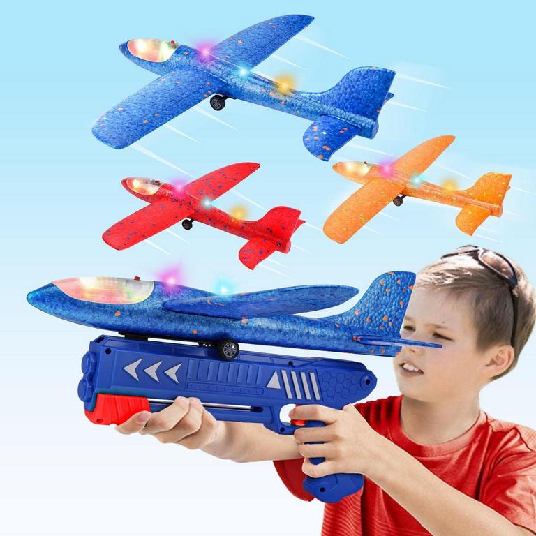 3PK LED FOAM AIRPLANES