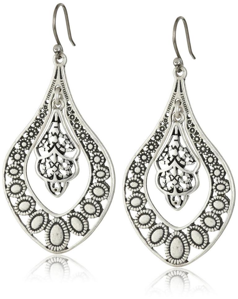 LUCKY BRAND SILVER EARRINGS