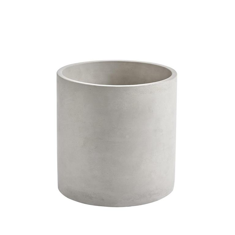 CEMENT 6.7IN PLANT POTS