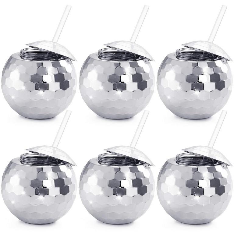 6 PACK DISCO BALL CUPS