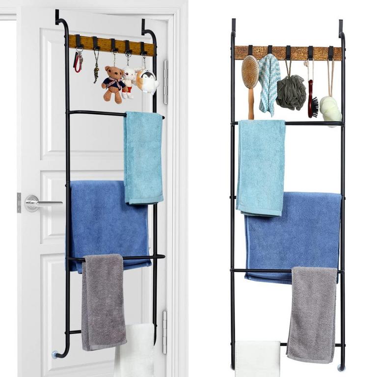 5-TIER DOOR TOWEL RACK