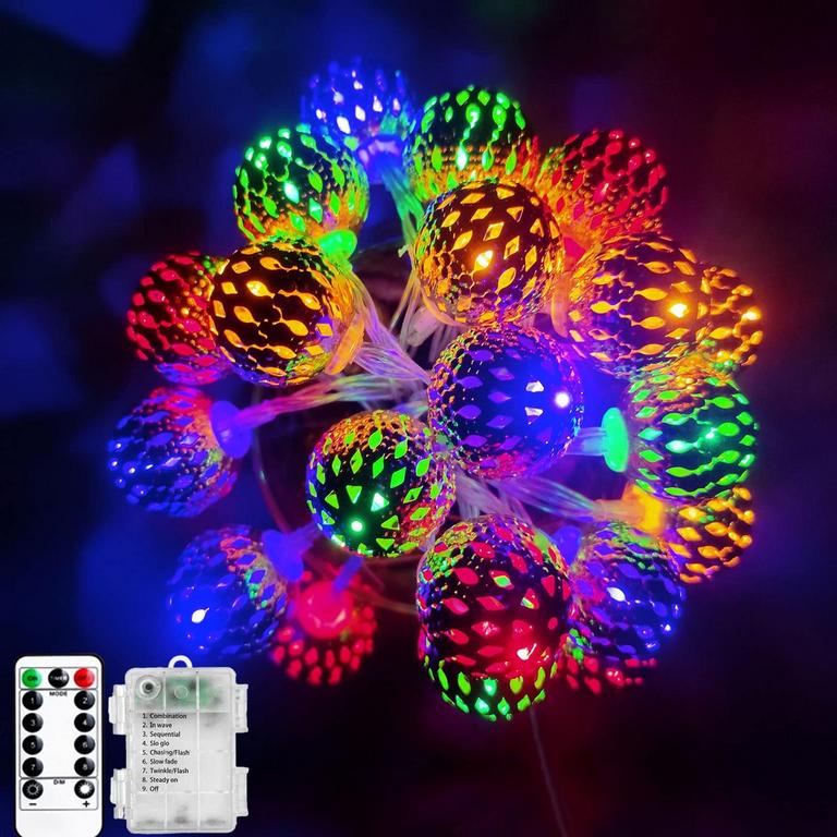 20 LED MOROCCAN LIGHTS 9.84'