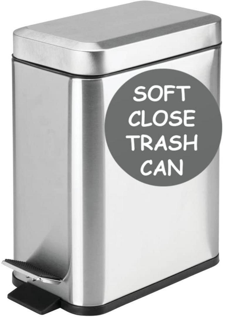 HOMIE SOFT CLOSE TRASH CAN 2.6GAL