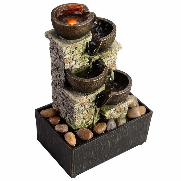 HAOBOS 4-TIER WATER FOUNTAIN