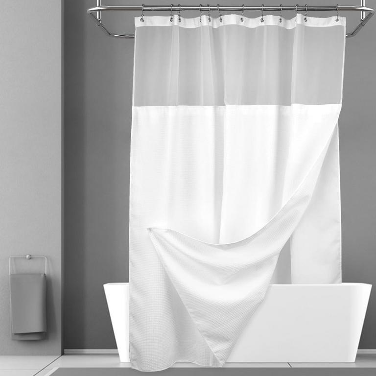 N&Y WAFFLE SHOWER CURTAIN