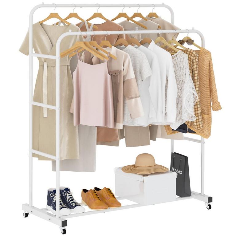 DOUBLE RODS CLOTH RACK