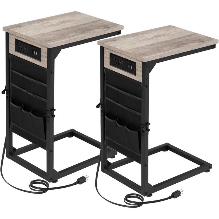 C-SHAPED END TABLES