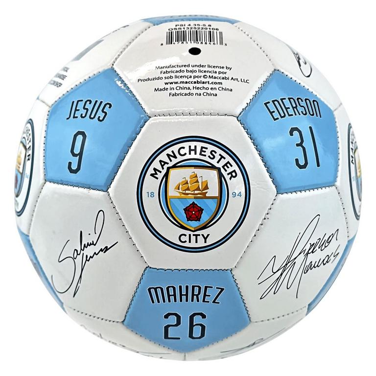 MAN CITY SOCCER BALL