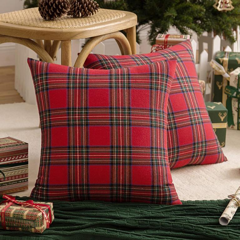AQOTHES XMAS PLAID COVERS