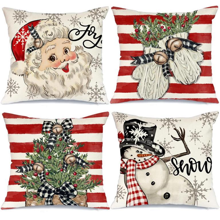 CHRISTMAS PILLOW COVERS