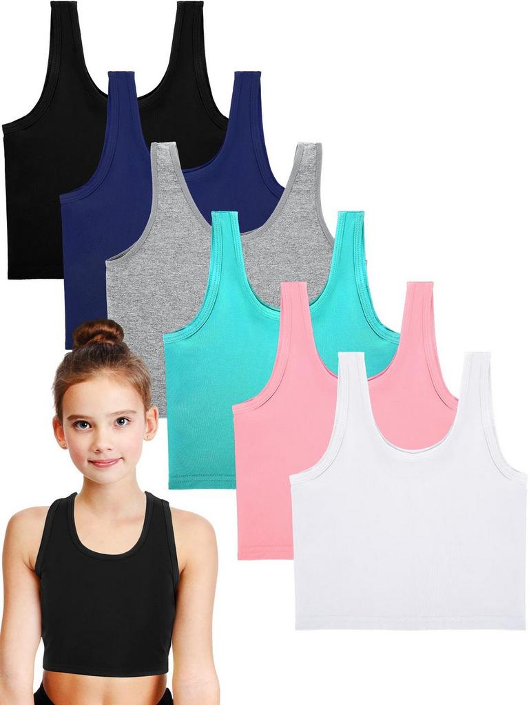 GIRLS DANCE TANK TOPS
