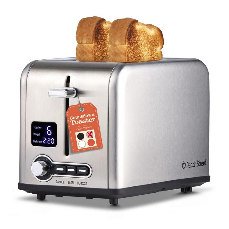 PEACH ST 2SLICE TOASTER