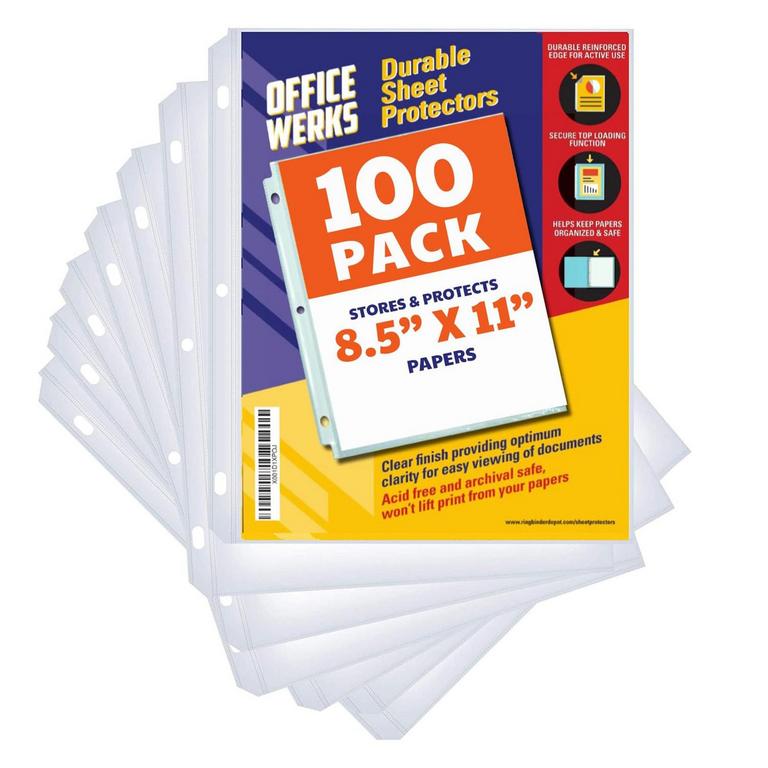 OFFICEWERKS SHEET PROTECTORS