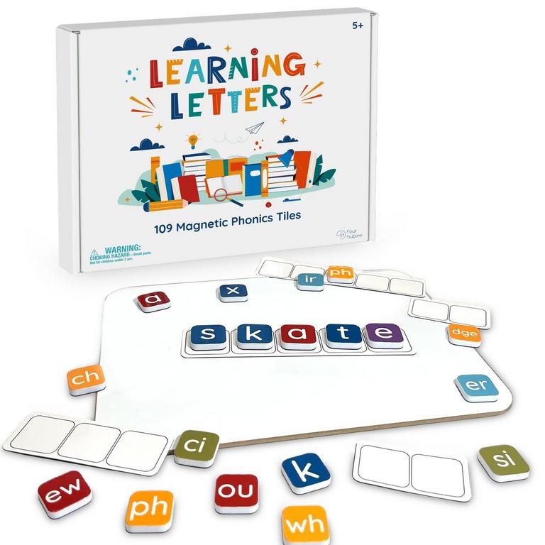 FOUR DUBLEE PHONICS TILES