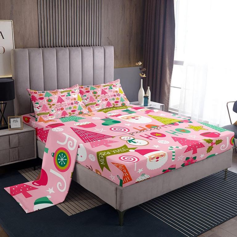 EROSEBRIDAL PINK BED SHEETS