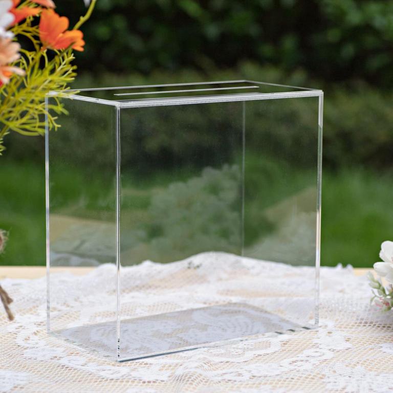 ACRYLIC CARD BOX