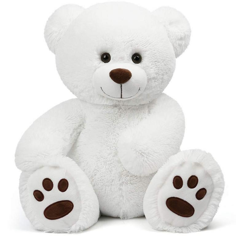 20IN WHITE TEDDY BEAR
