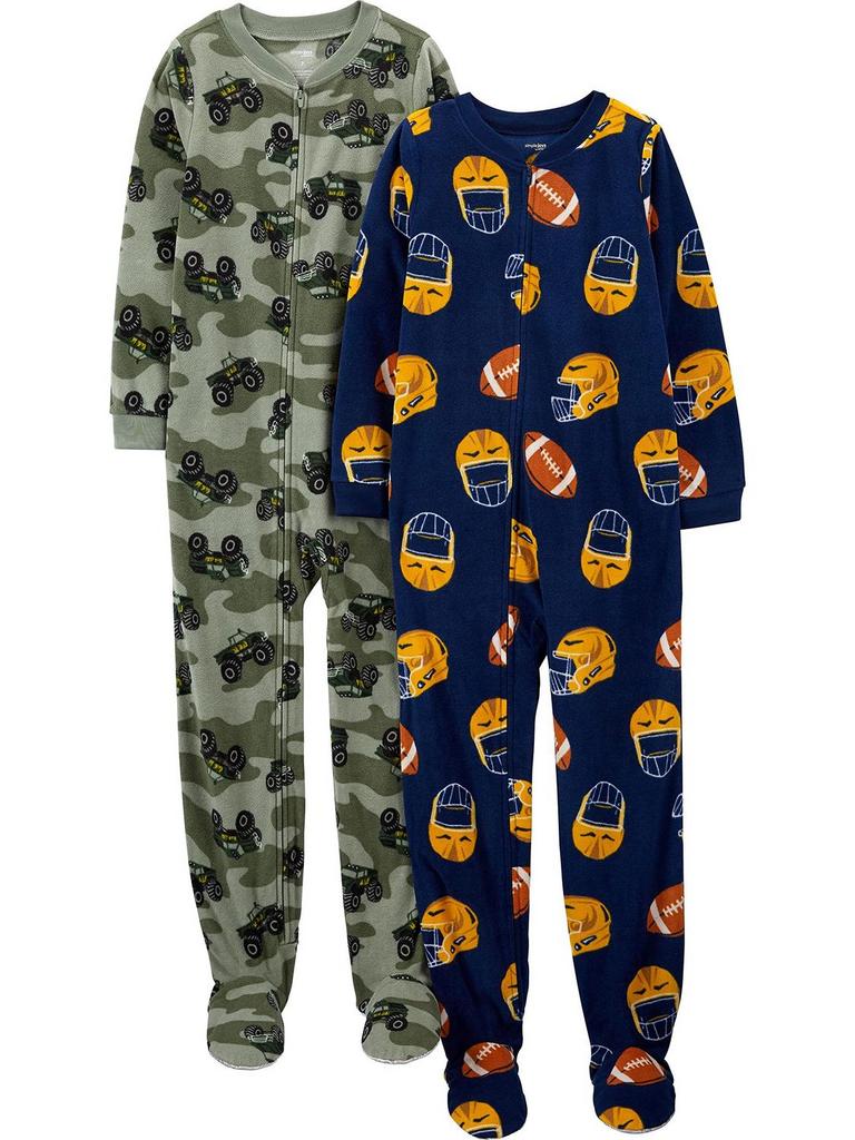 CARTERS SZ 6 FOOTED PAJAMAS