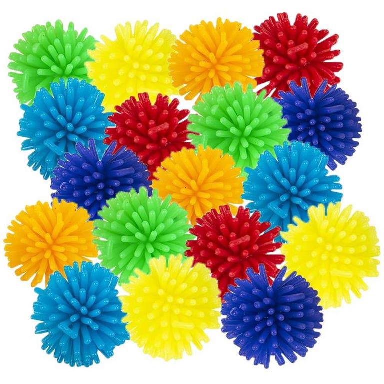 SPIKY SENSORY HEDGE BALLS 24PK
