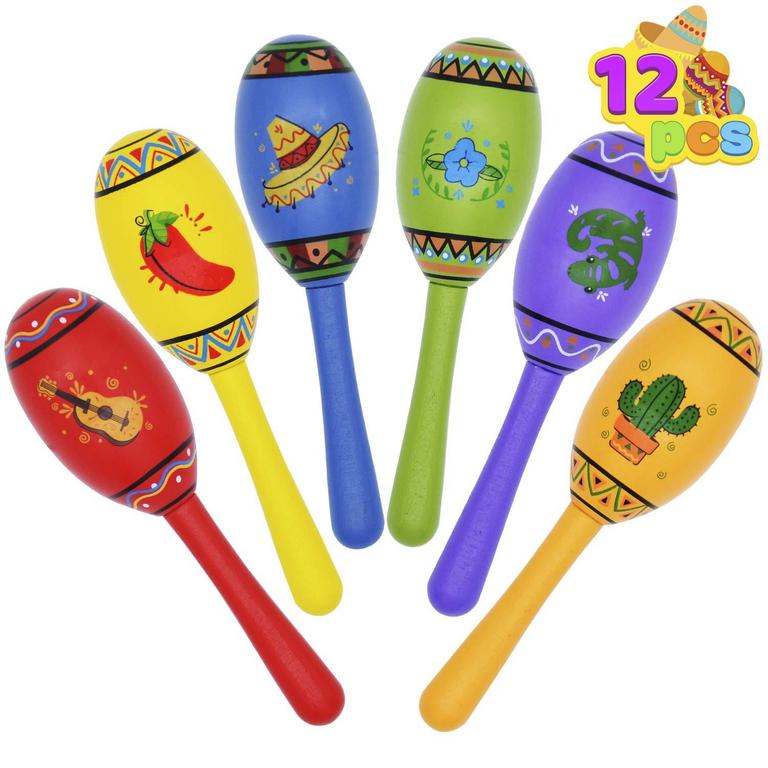 JOYIN FIESTA MARACAS 12PK