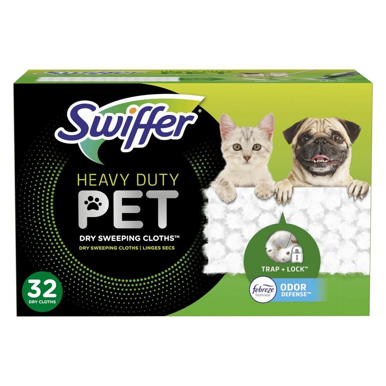 SWIFFER PET SWEEP CLOTHS 32PK
