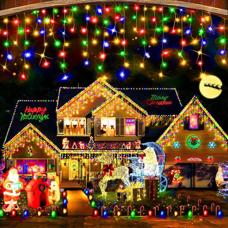 HEZBJITI 400 LED XMAS LIGHTS 32.8'