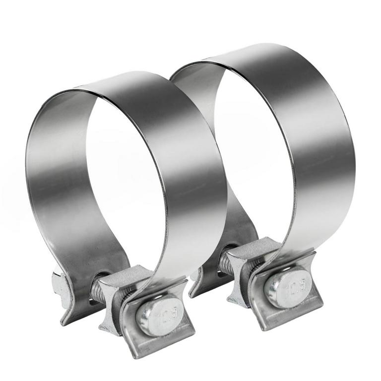 3IN EXHAUST PIPE CLAMPS 2PK