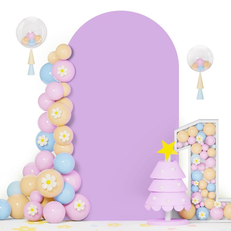 OMKSIH LAVENDER ARCH COVER
