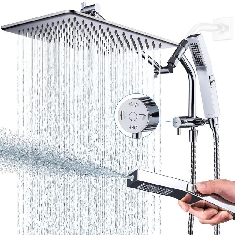 12" RAINFALL SHOWER SET