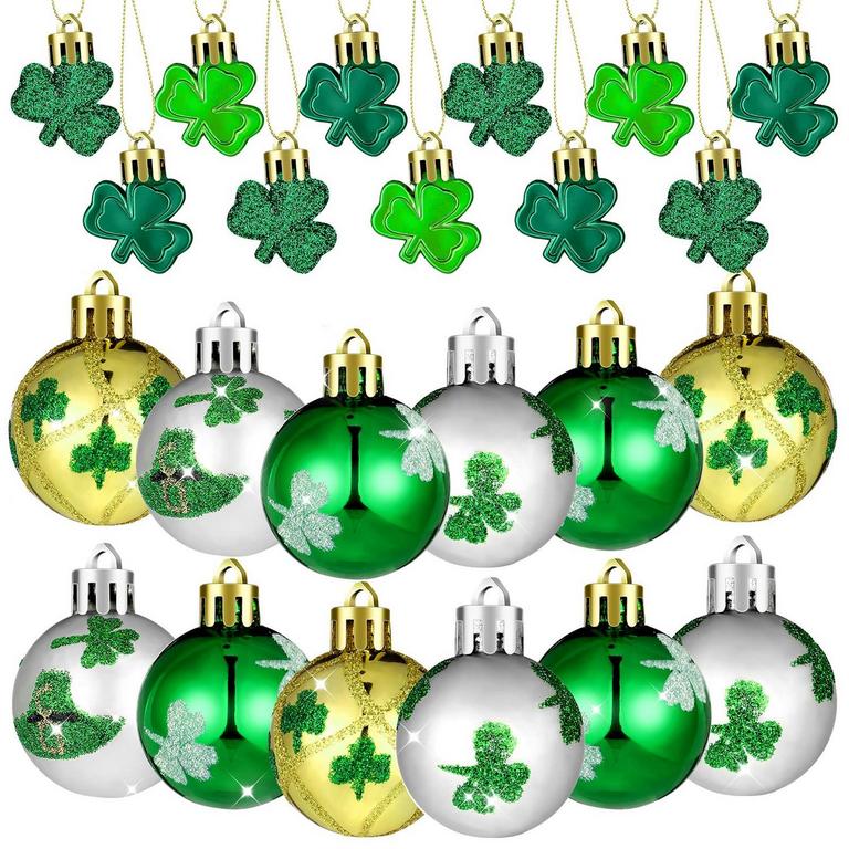 ST PATRICK BALL ORNAMENTS