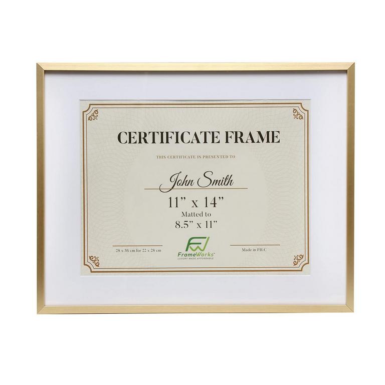 FRAMEWORKS 11X14 DIPLOMA FRAME