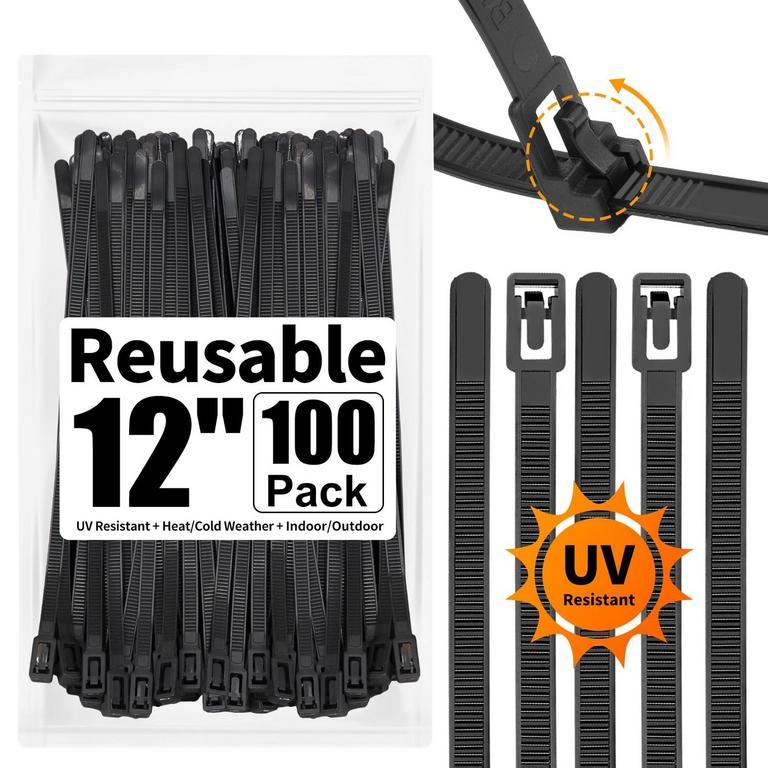 SOOOEC ZIP TIES 100PK