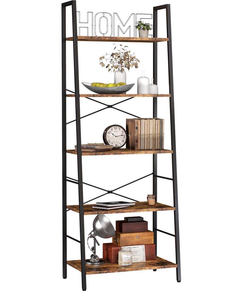 YUSONG 5-TIER BOOKSHELF