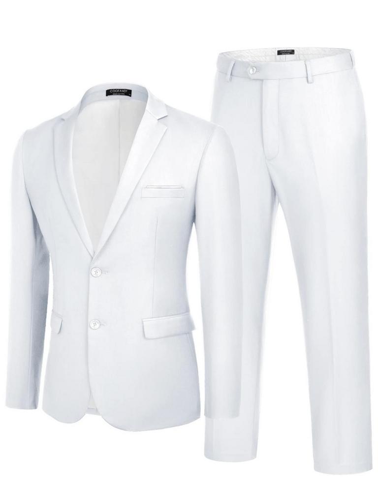 COOFANDY 2PC SLIM SUIT