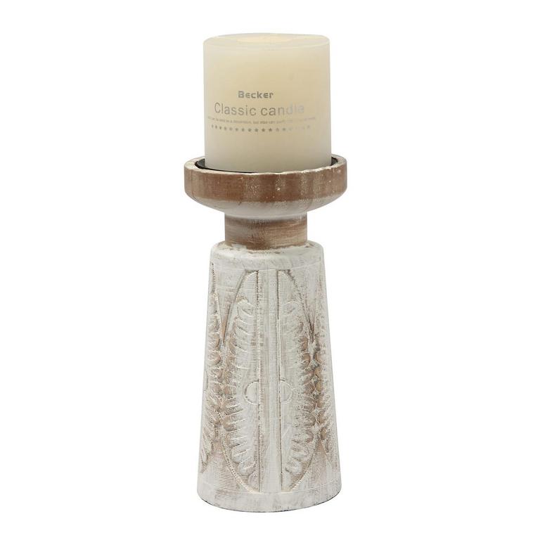 WOODEN CANDLE HOLDER