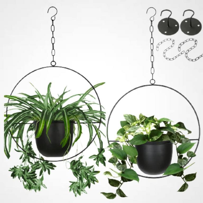 SHINELOHA HANGING PLANTERS 2PK 